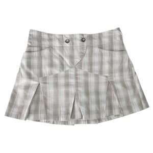 CROSS Plaid Pleated Golf Skort – size S
